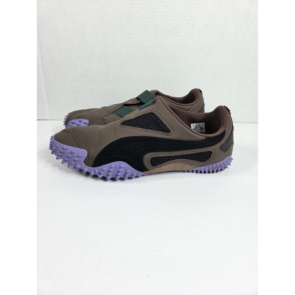 PUMA Ur Mostro Communication Slip On Men Sz 13 Brown Purple Sneakers Shoes